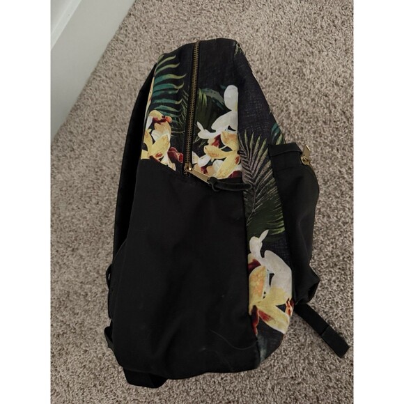 Black Hawaii Herschel Supply Co. Settlement Backpack Floral Aloha 15” Laptop - Picture 8 of 9